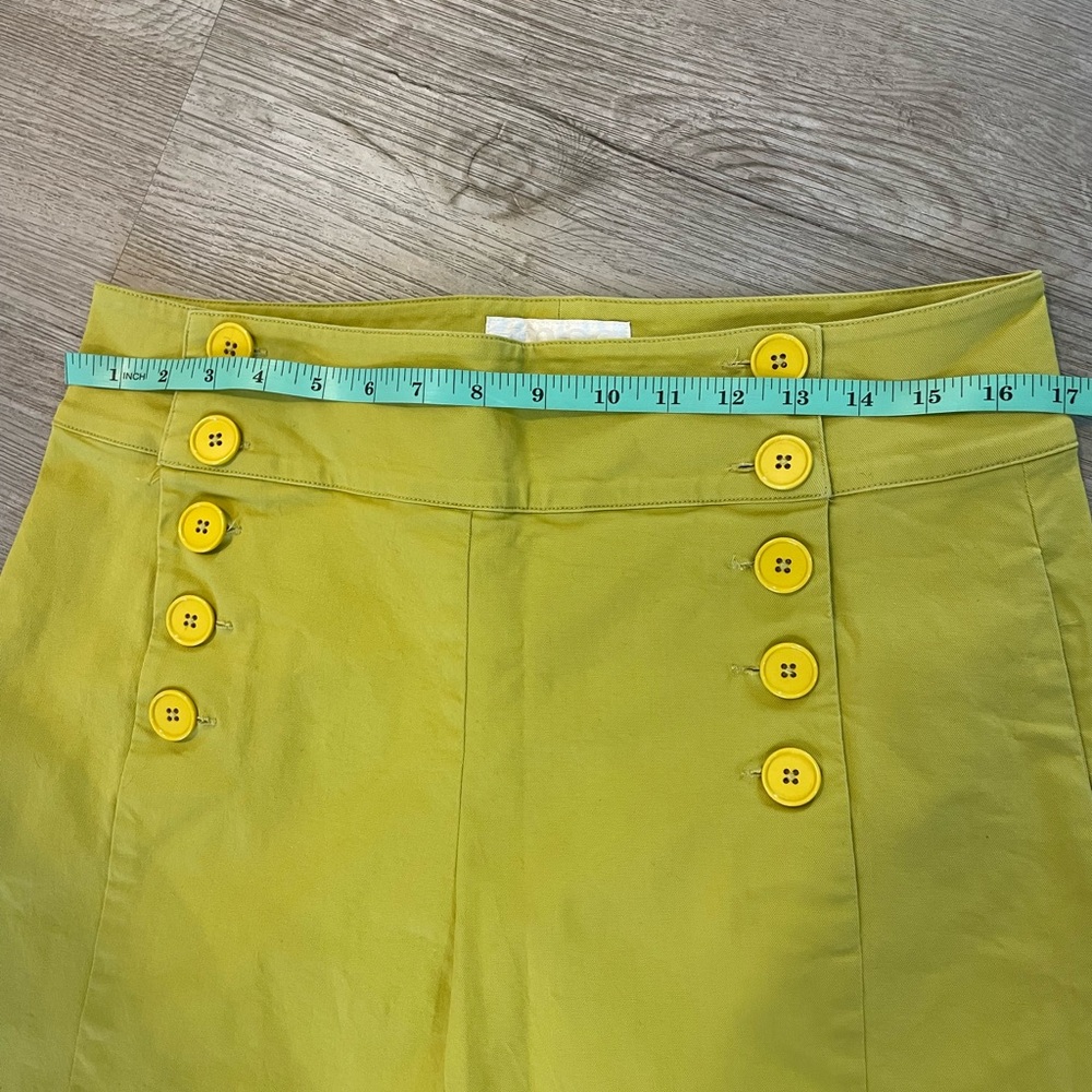 Meg by Megan Kinney Sailor Citron Cropped Pants - Picture 7 of 11